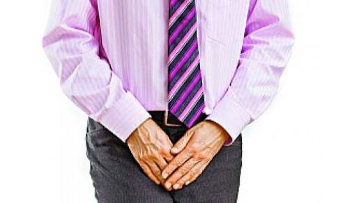La prostatite s'accompagne de douleurs dans la région de l'aine