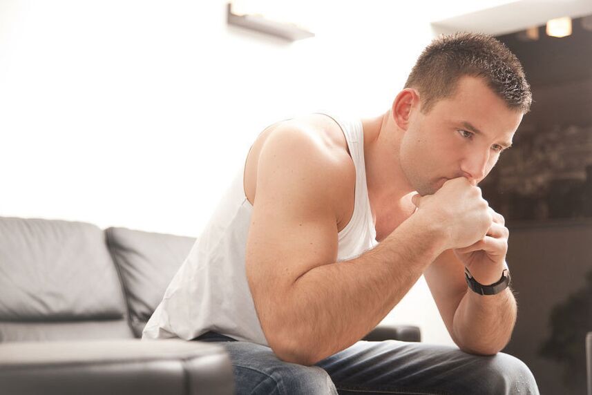 Le stress est l'une des causes de la prostatite chez l'homme